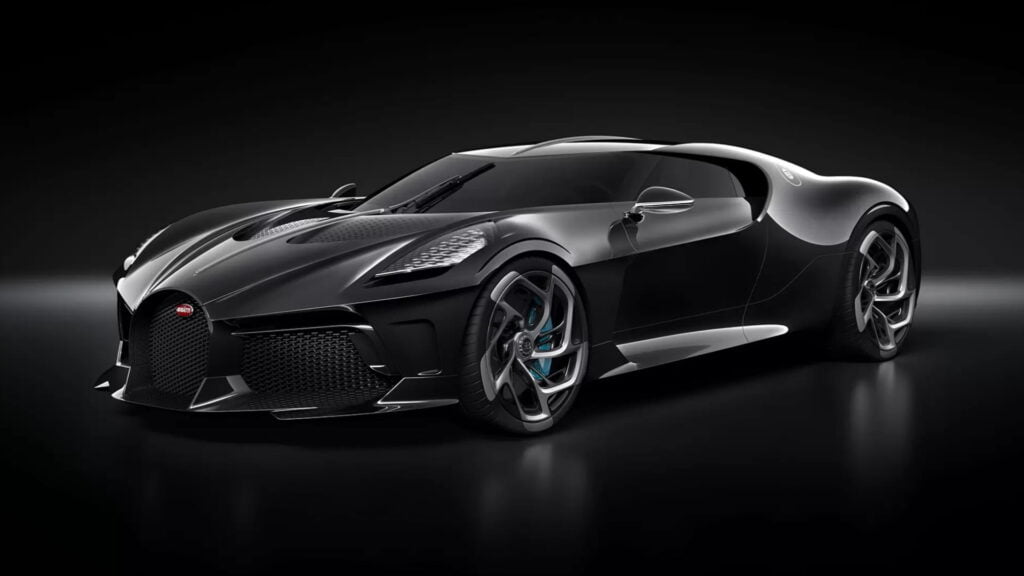 Bugatti La Voiture Noire a $18 millon car
