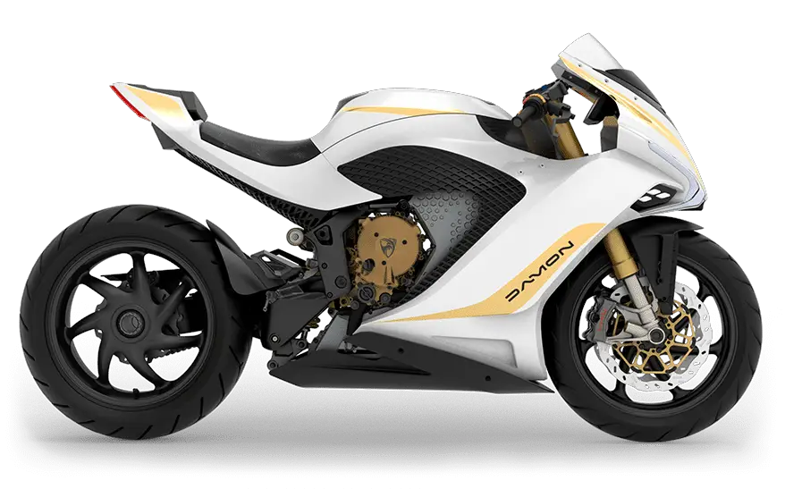 Damon Hypersport Premier white new motorcycle