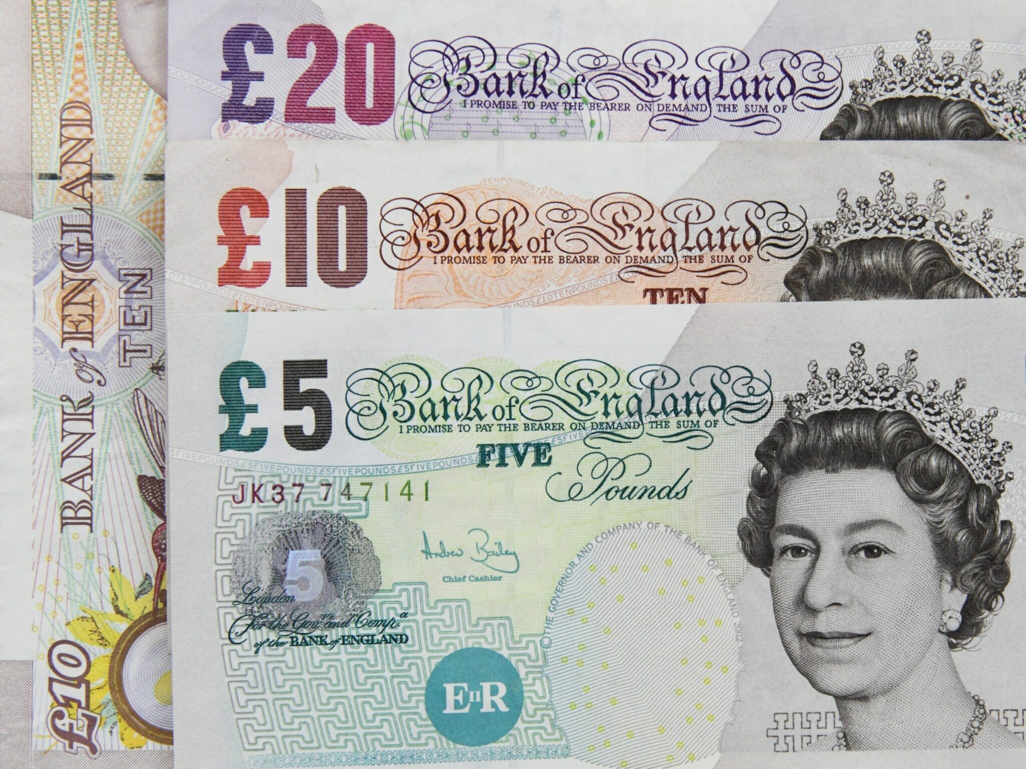 Pound sterling new notes