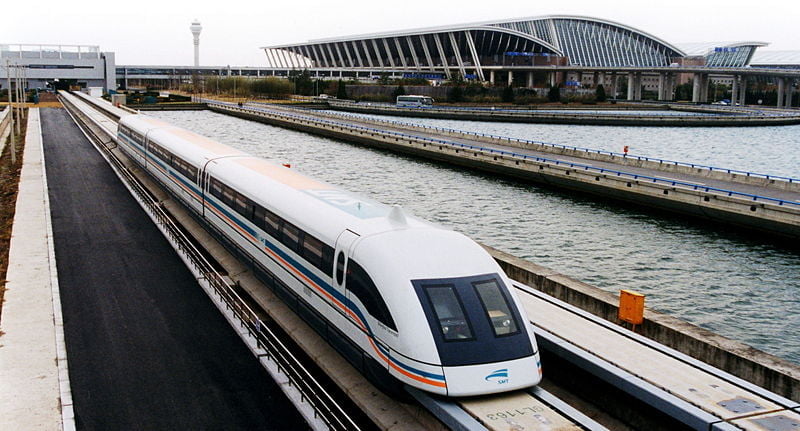 shanghai maglev is one of the top 10 fastest trains in the world